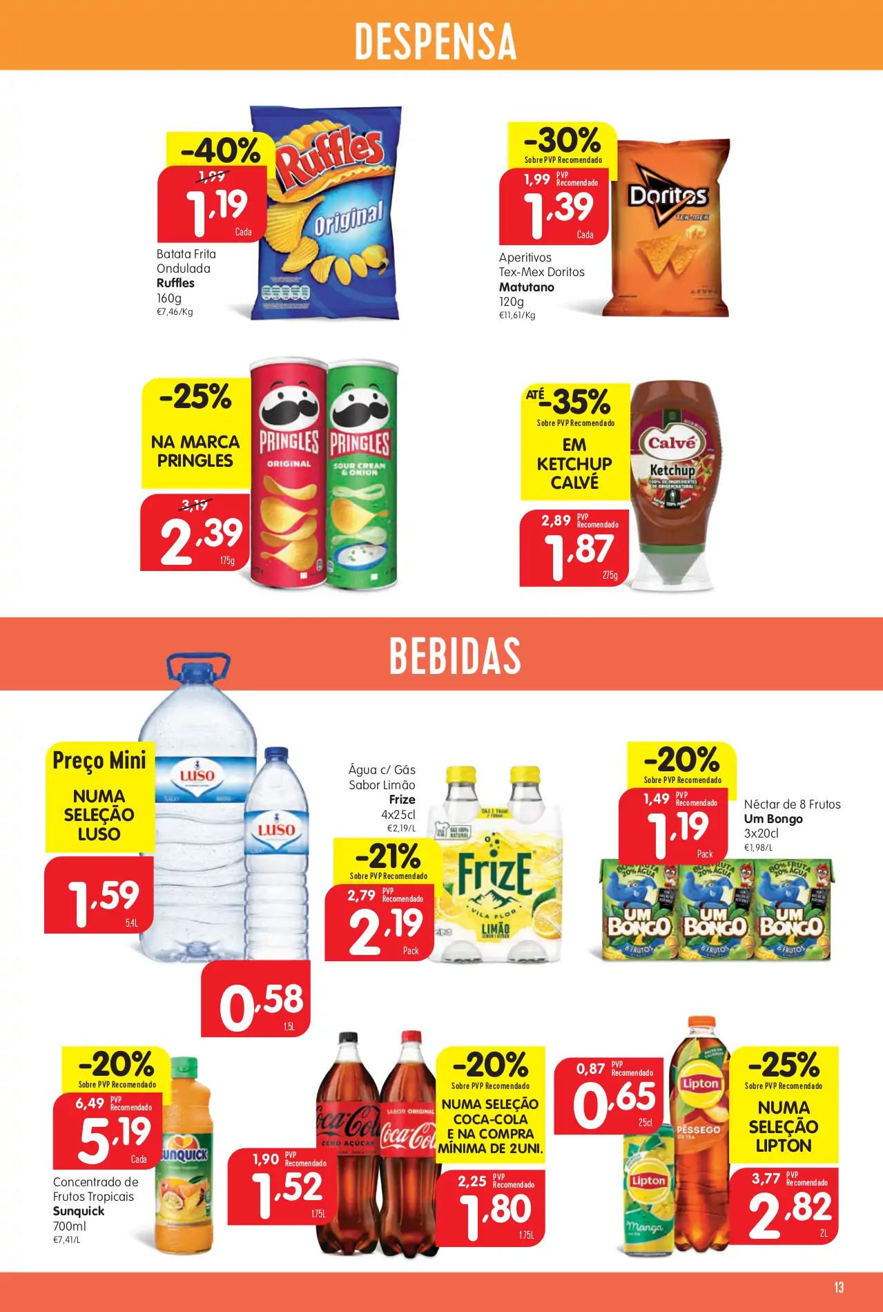 Folheto Minipre&ccedil;o desta semana (7 a 13 setembro)