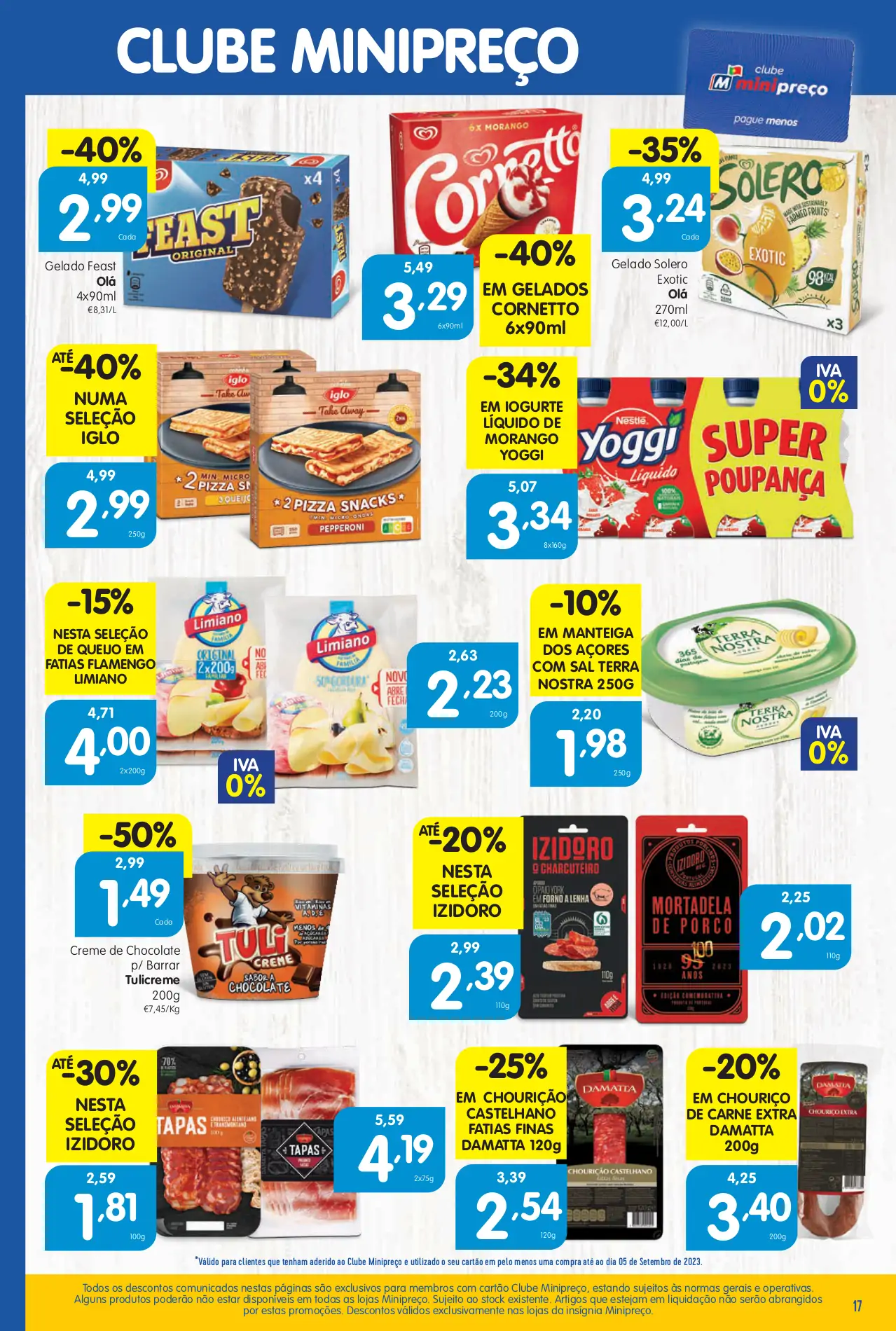 Folheto Minipre&ccedil;o desta semana (7 a 13 setembro)