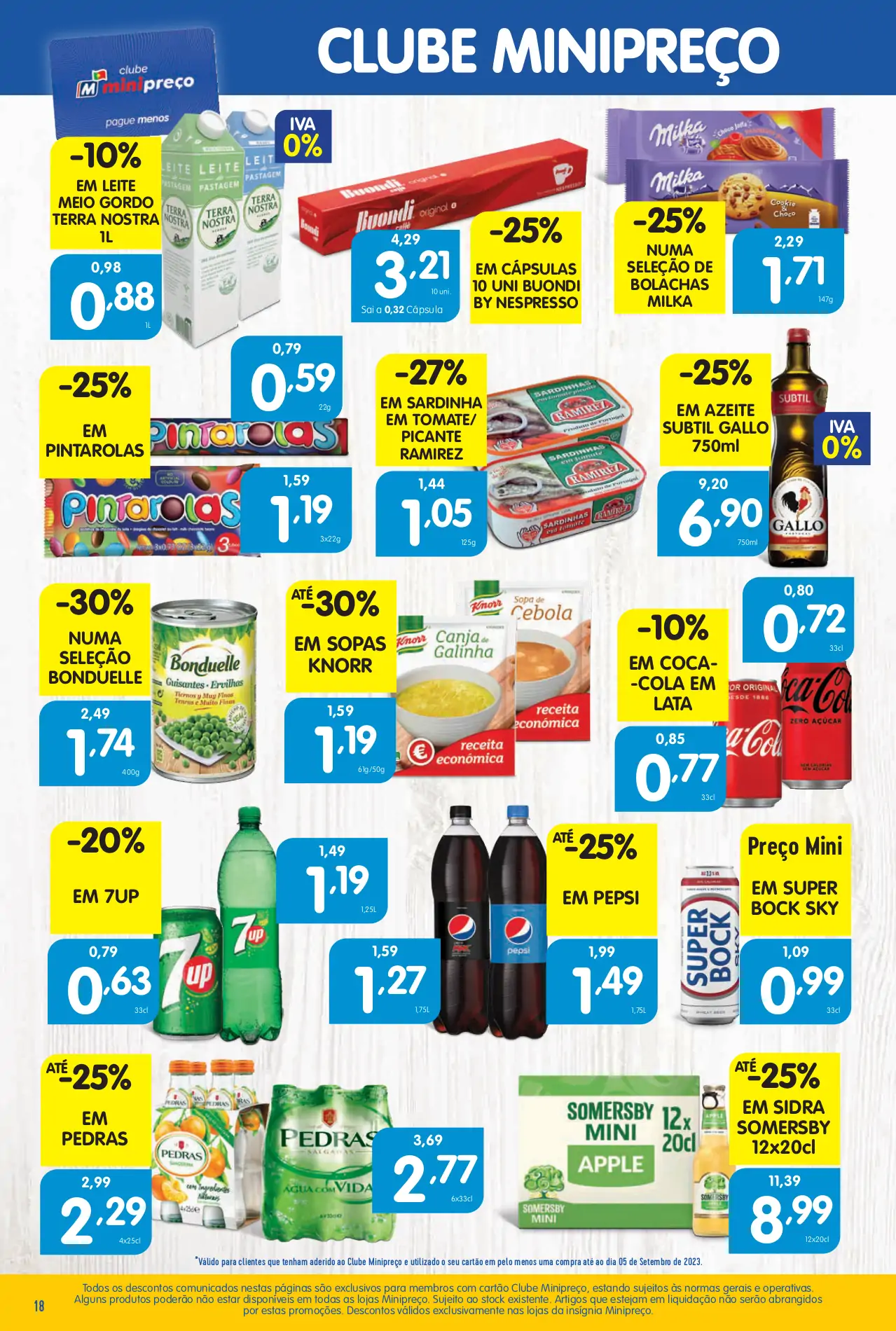 Folheto Minipre&ccedil;o desta semana (7 a 13 setembro)