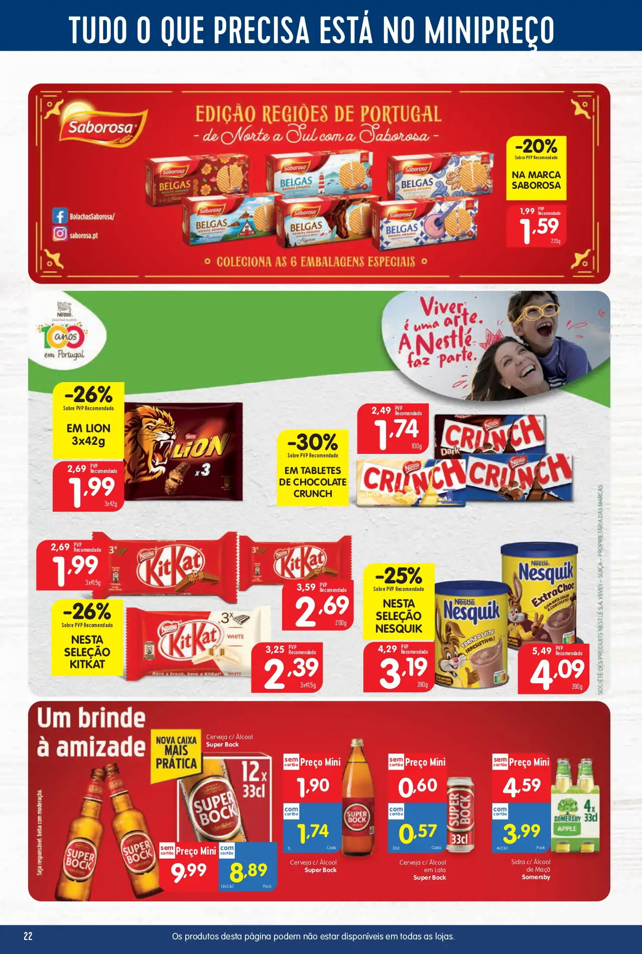 Folheto Minipre&ccedil;o desta semana (7 a 13 setembro)