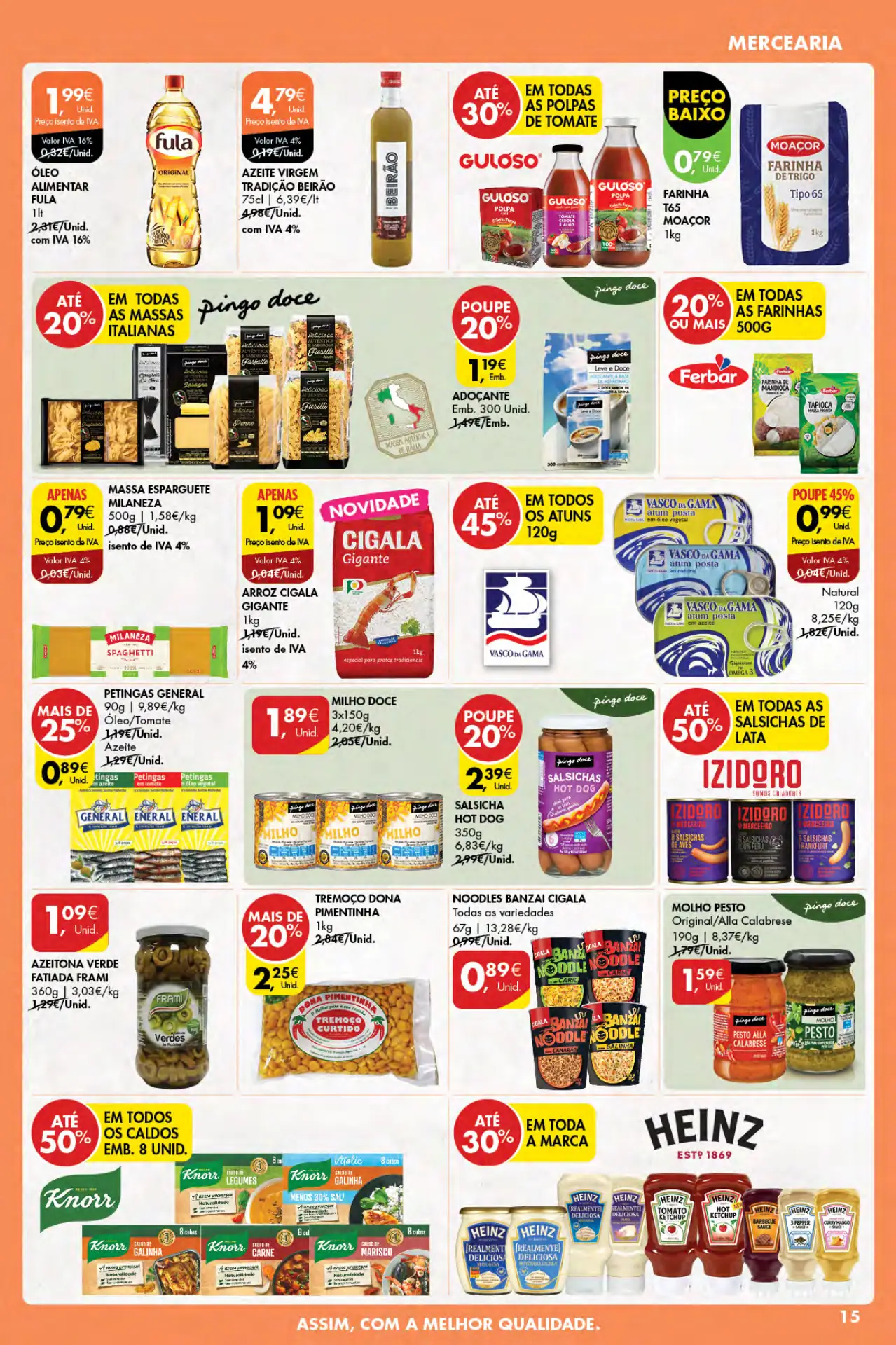 Antevis&atilde;o Folheto Pingo Doce A&ccedil;ores (14 a 19 setembro)