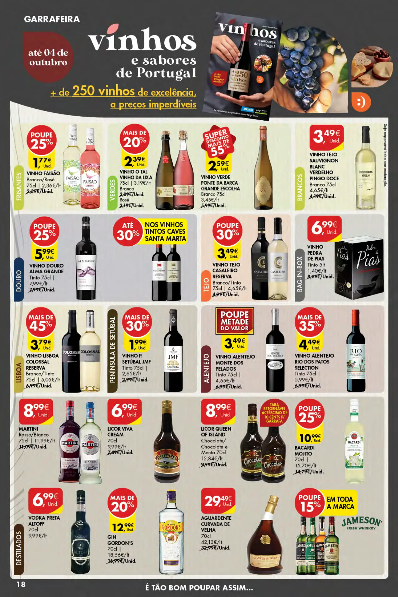 Antevis&atilde;o Folheto Pingo Doce A&ccedil;ores (14 a 19 setembro)