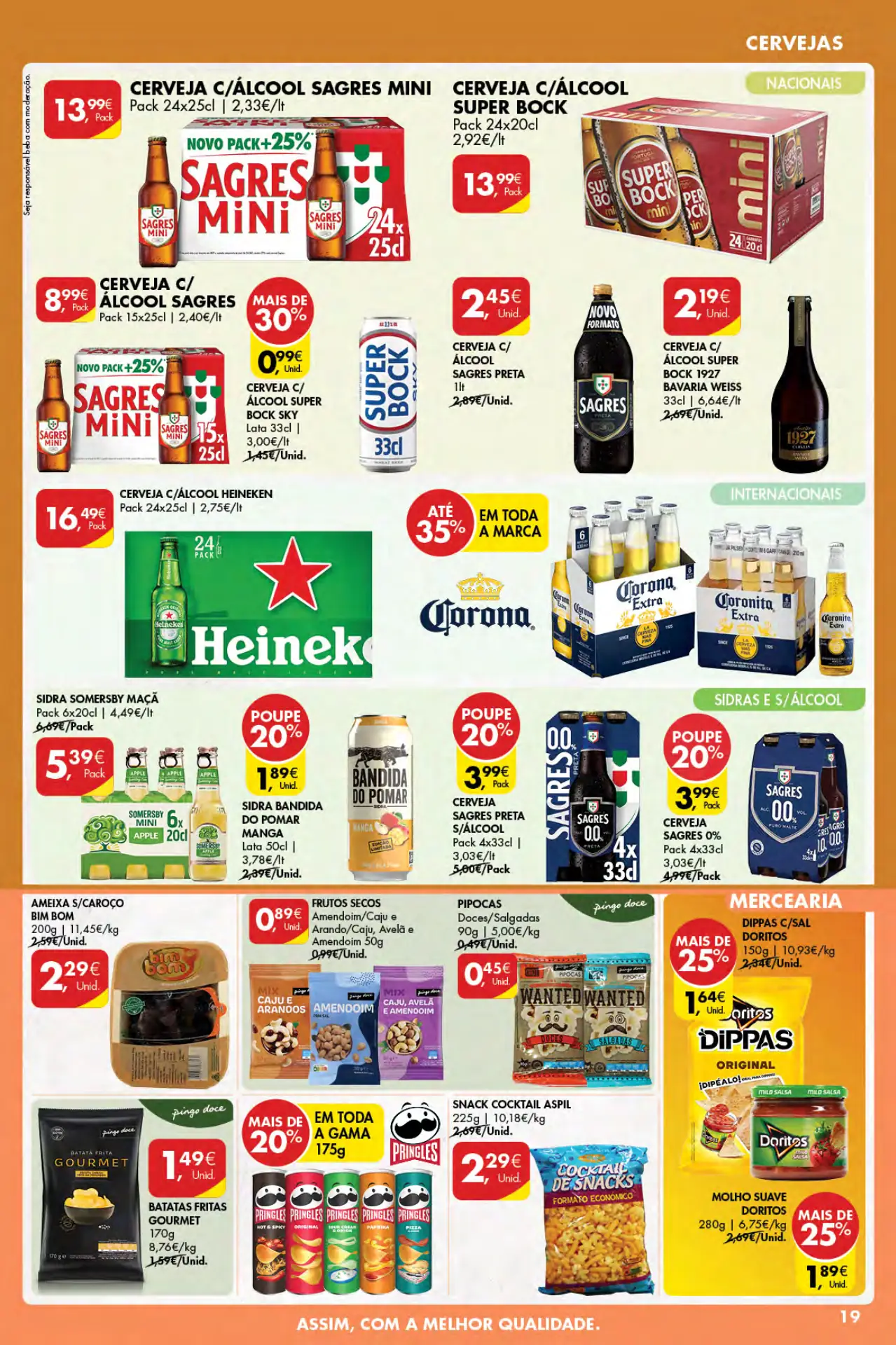 Antevis&atilde;o Folheto Pingo Doce A&ccedil;ores (14 a 19 setembro)