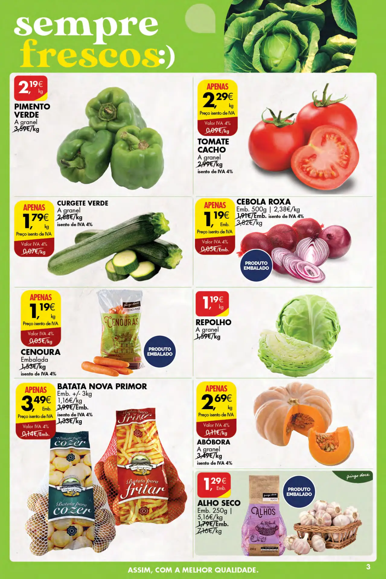 Antevis&atilde;o Folheto Pingo Doce A&ccedil;ores (14 a 19 setembro)