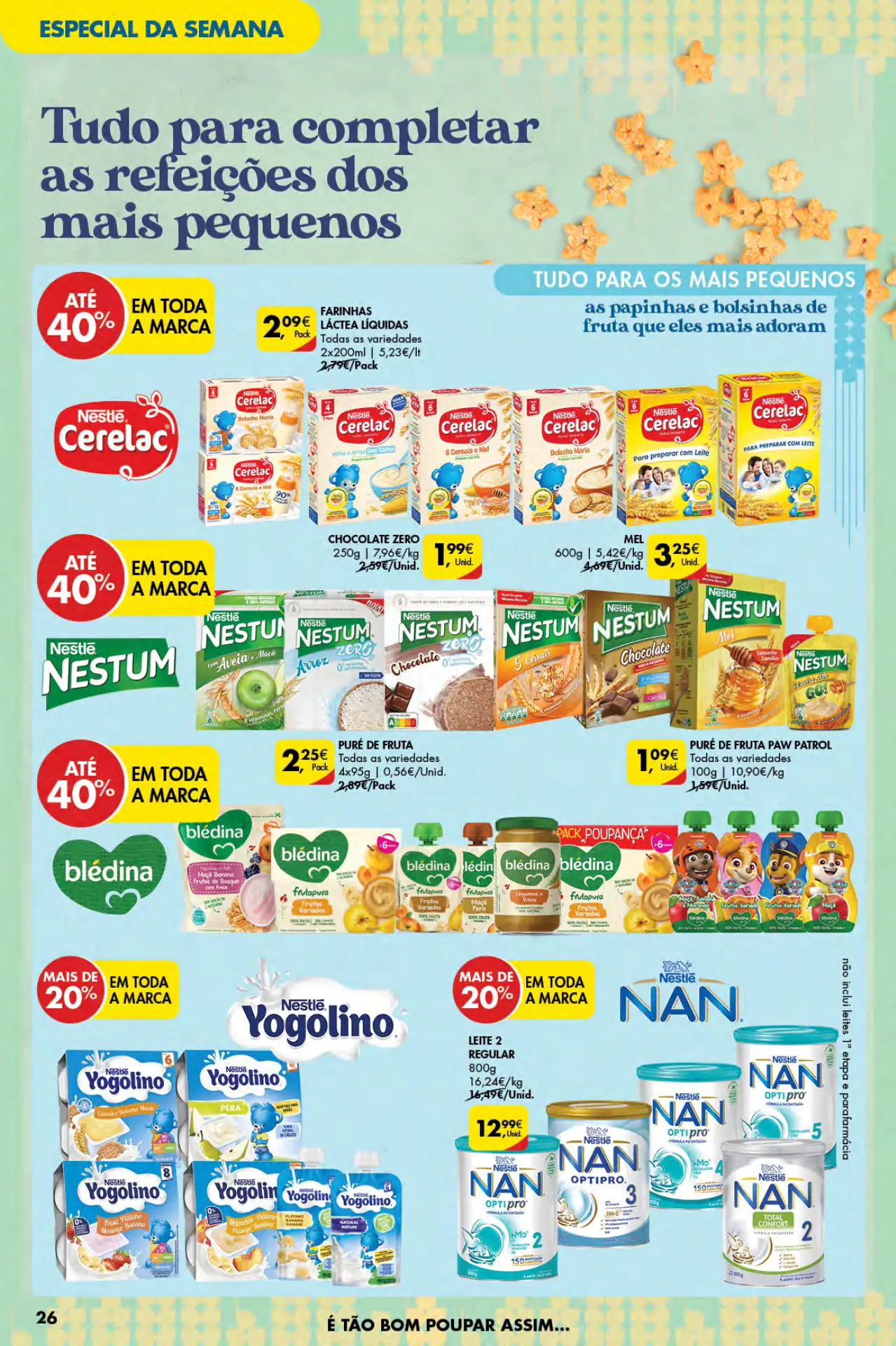 Antevis&atilde;o Folheto Pingo Doce A&ccedil;ores (14 a 19 setembro)