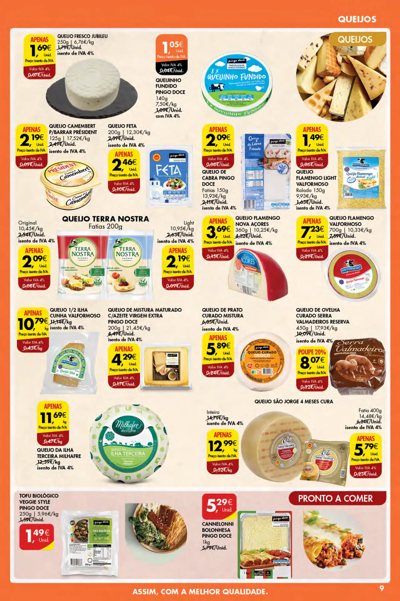 Antevis&atilde;o Folheto Pingo Doce A&ccedil;ores (14 a 19 setembro)