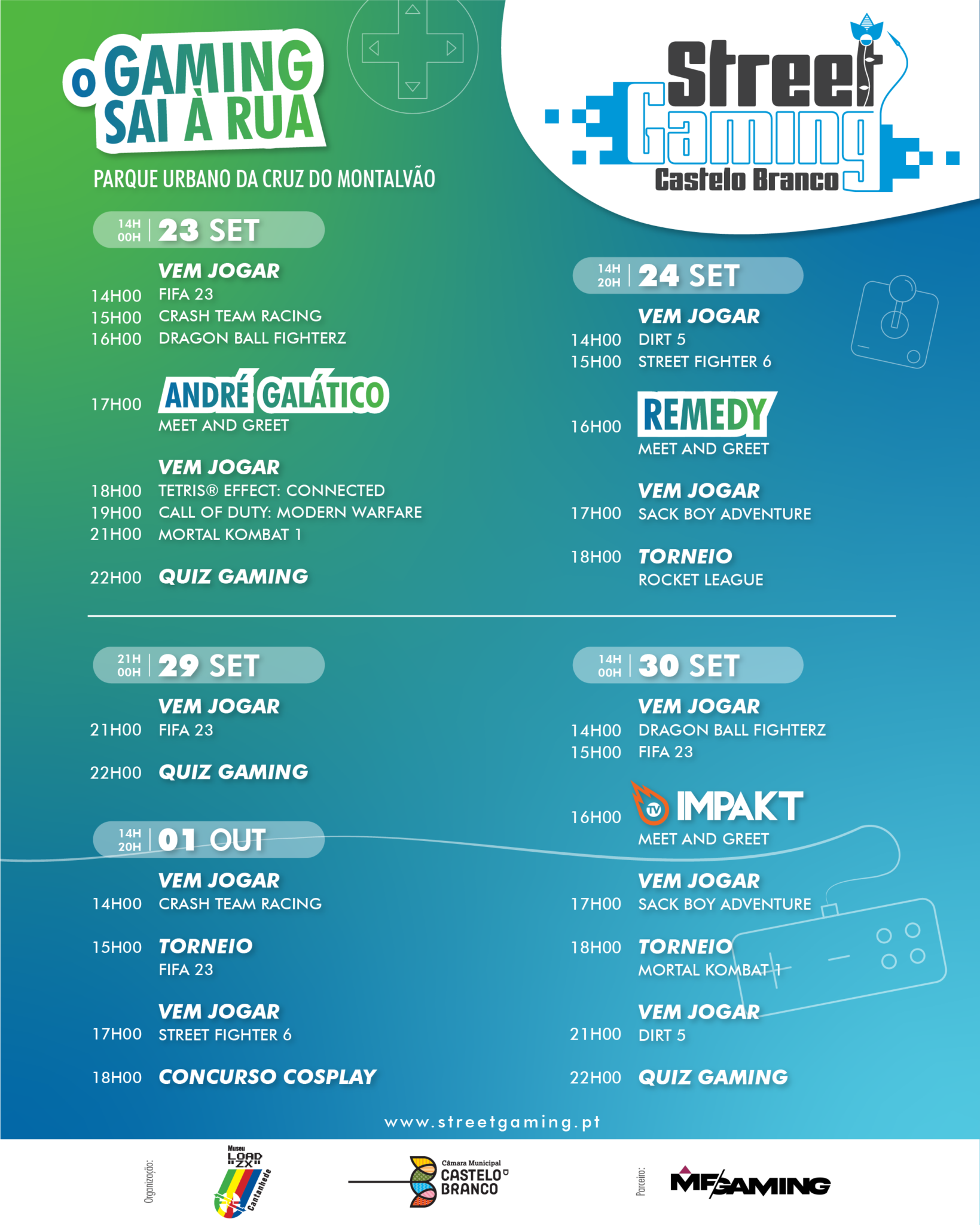Street Gaming – Come&ccedil;a hoje a segunda edi&ccedil;&atilde;o do evento, desta vez em Castelo Branco