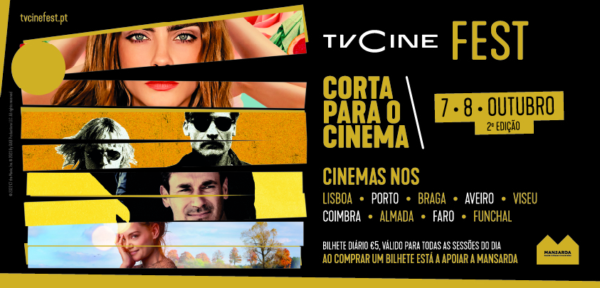 TVCine FEST: 2&ordf; edi&ccedil;&atilde;o do festival de estreias televisivas nos cinemas NOS em Portugal