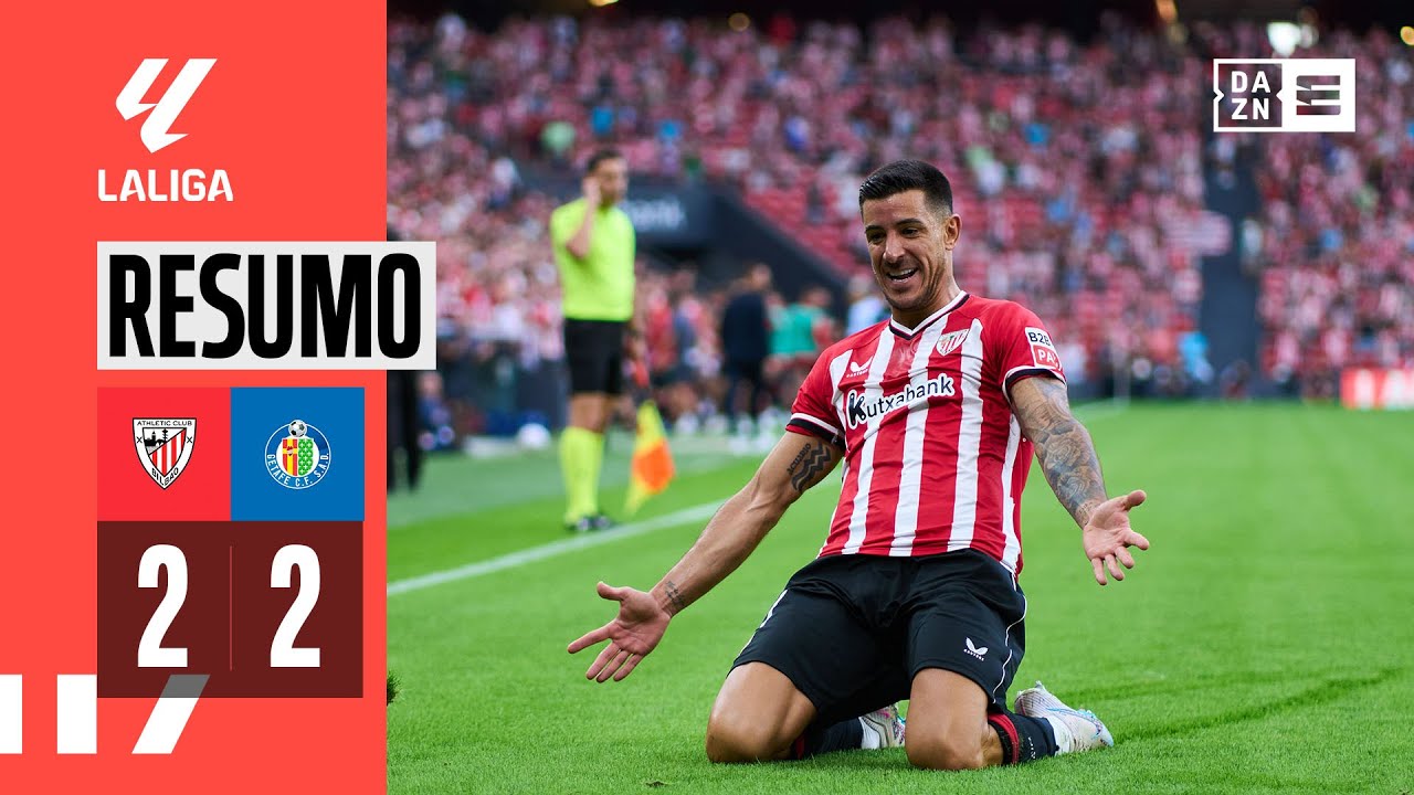 Resumo | Athletic Bilbao 2-2 Getafe | LaLiga 23/24