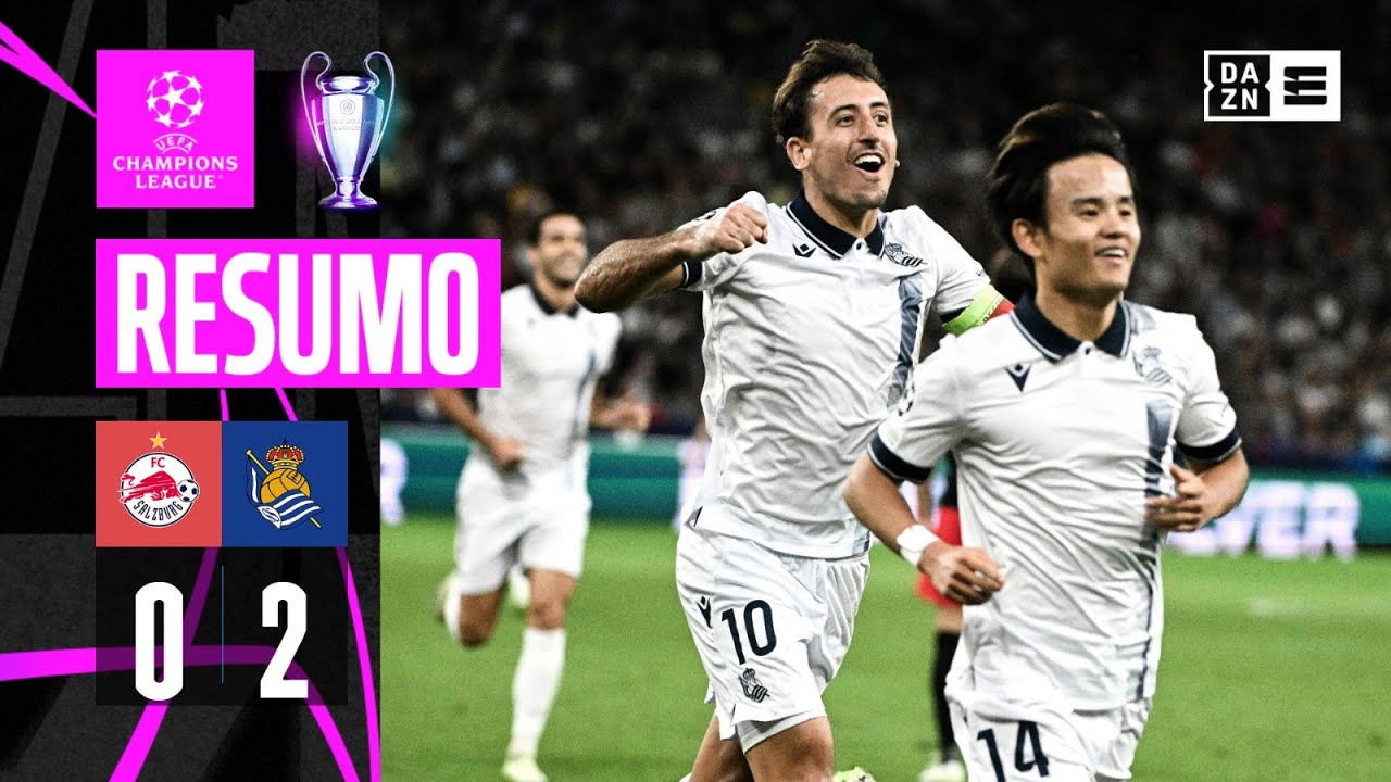 Resumo | Salzburg 0-2 Real Sociedad | Champions League 23/24