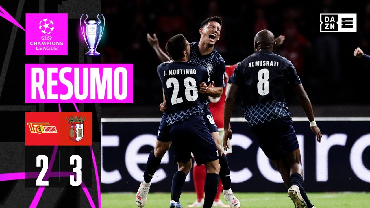 Resumo | Union Berlin 2-3 SC Braga | Champions League 23/24