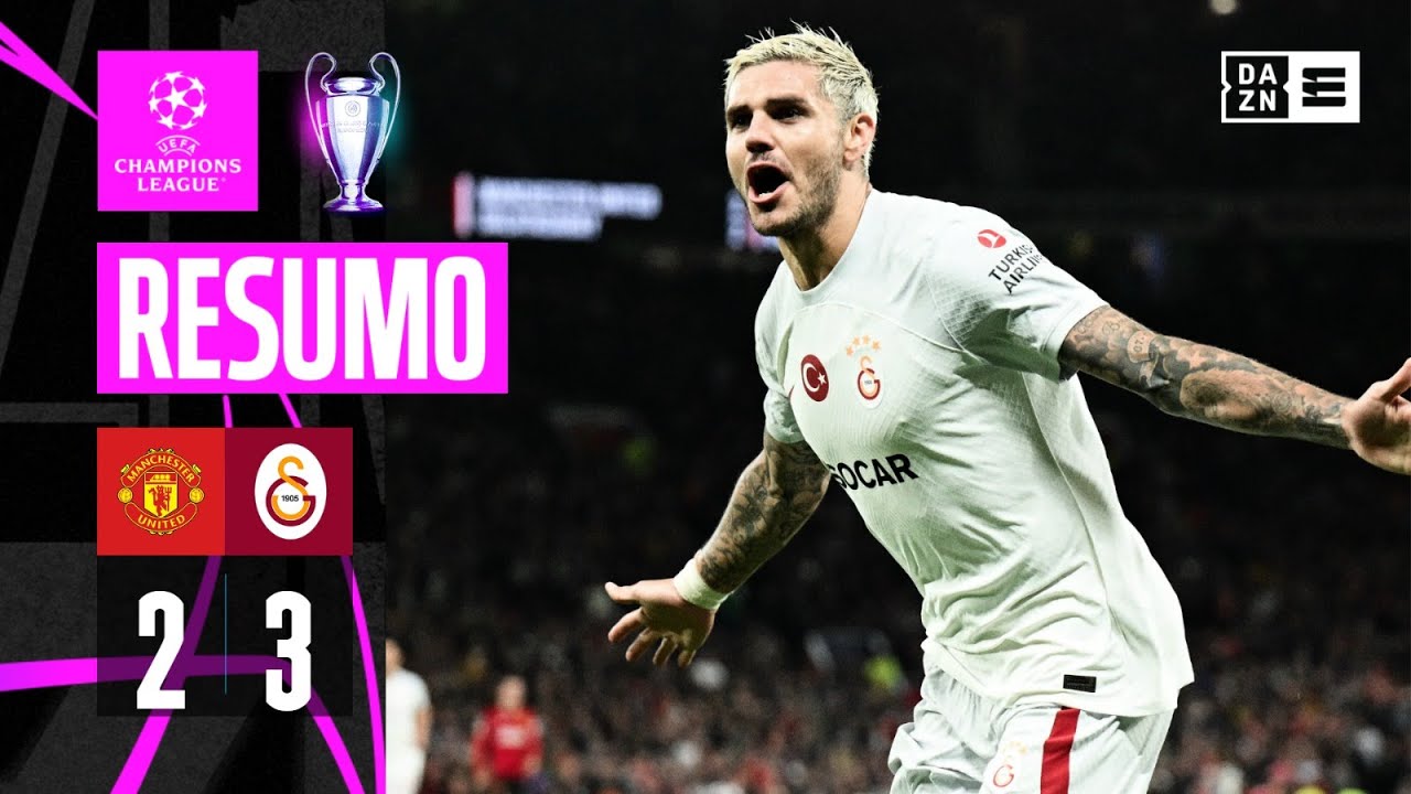 Resumo | Man. United 2-3 Galatasaray | Champions League 23/24