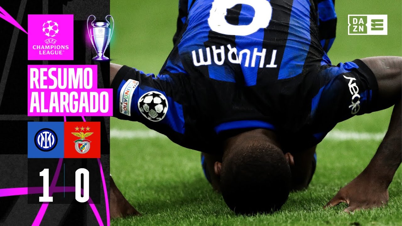 Resumo Alargado | Inter 1-0 SL Benfica | Champions League 23/24