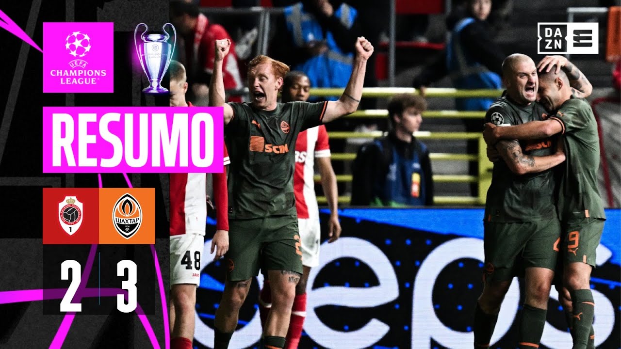 Resumo | Antwerp 2-3 Shakhtar | Champions League 23/24