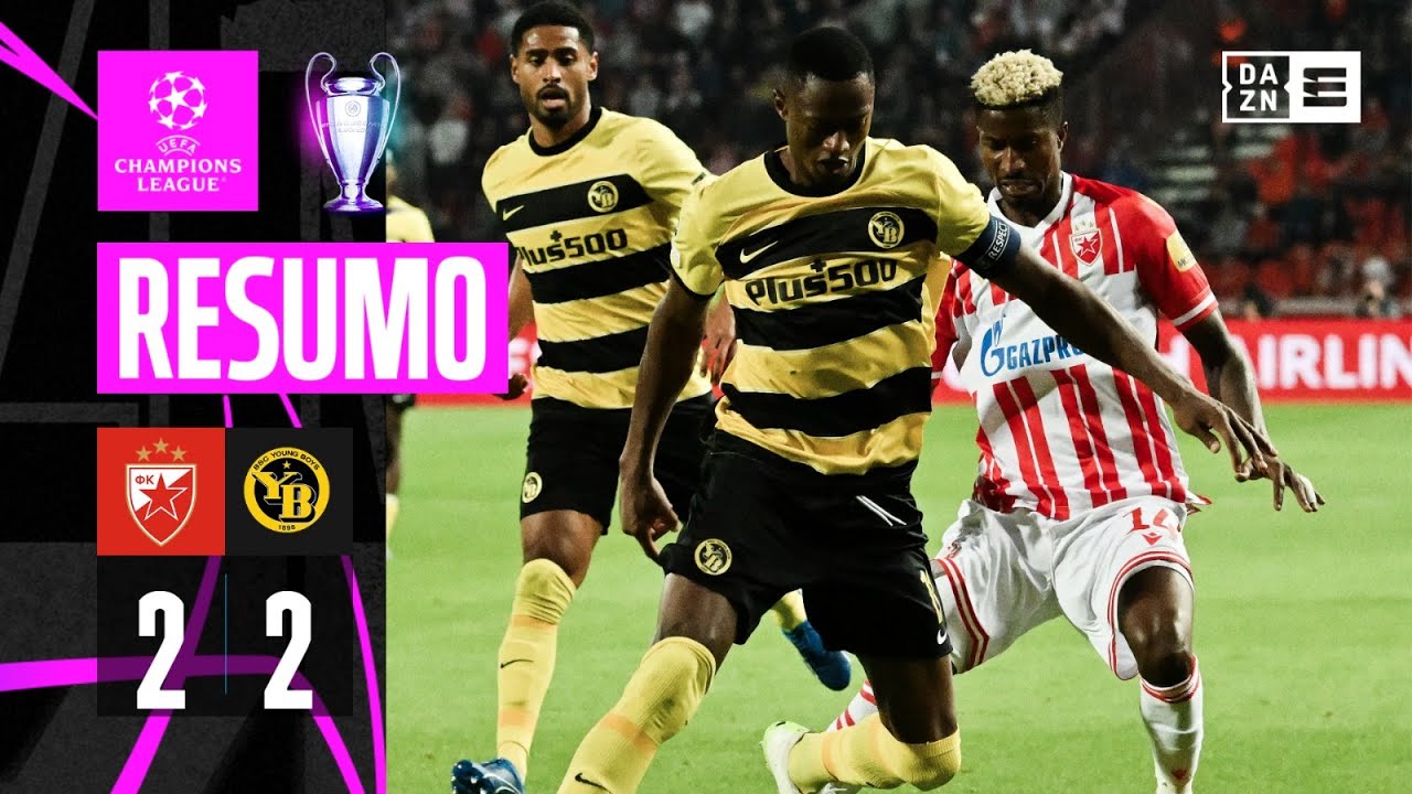 Resumo | Estrela Vermelha 2-2 Young Boys | Champions League 23/24