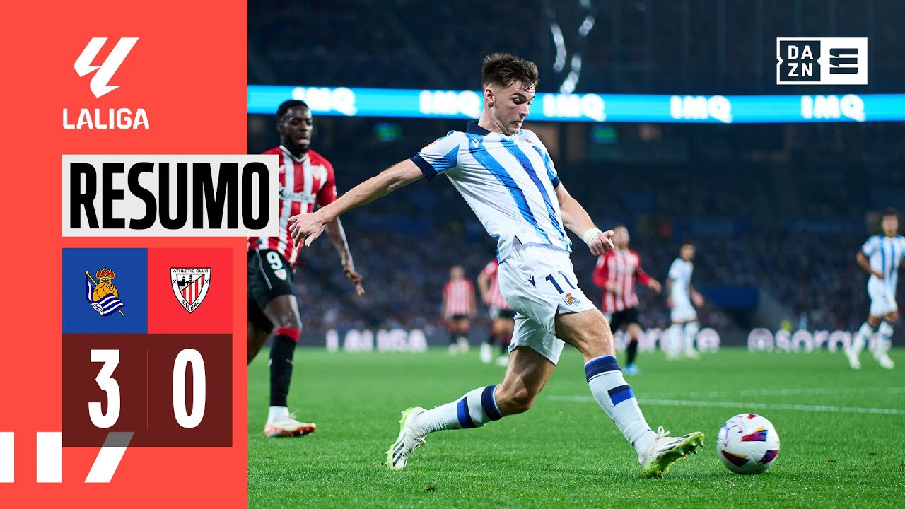 Resumo | Real Sociedad 3-0 Athletic Bilbao | LaLiga 23/24