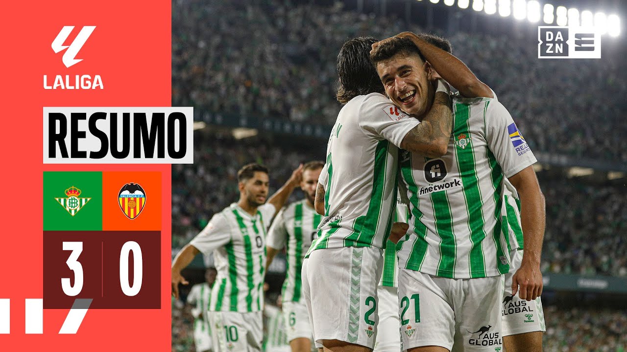 Resumo | Betis 3-0 Valencia | LaLiga 23/24