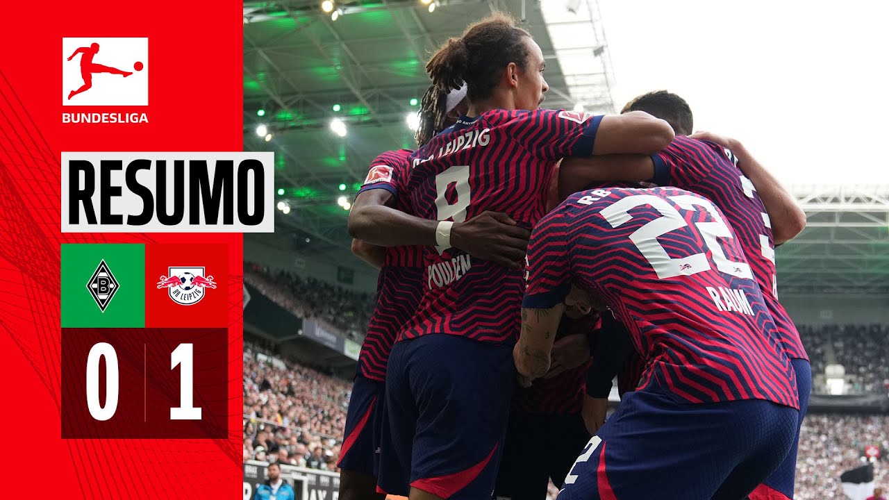 Resumo | M&acute;Gladbach 0-1 Leipzig | Bundesliga 23/24