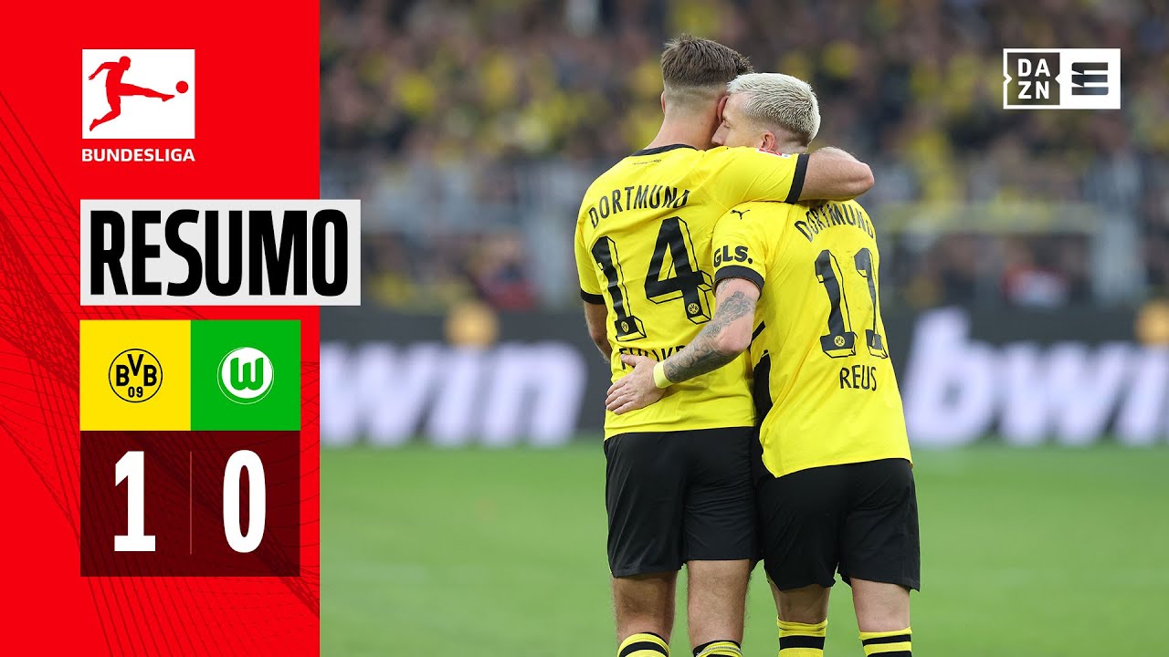 Resumo | Dortmund 1-0 Wolfsburg | Bundesliga 23/24