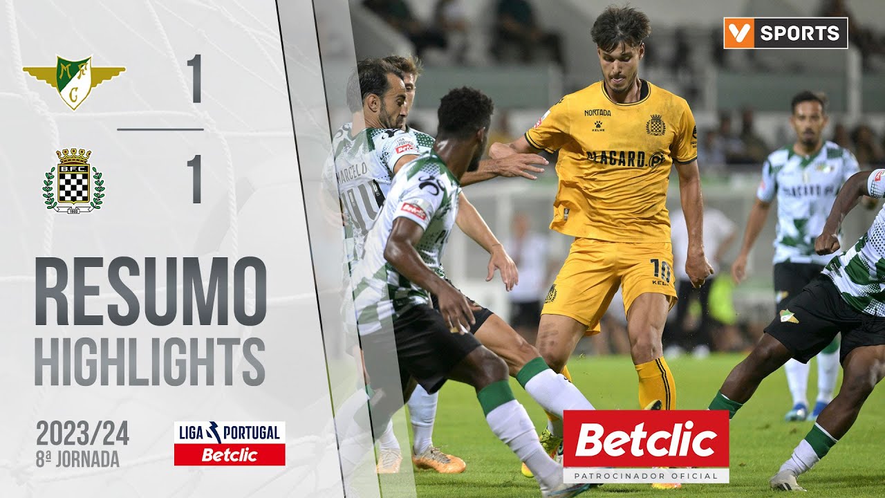 Resumo: Moreirense 1-1 Boavista (Liga 23/24 #8)