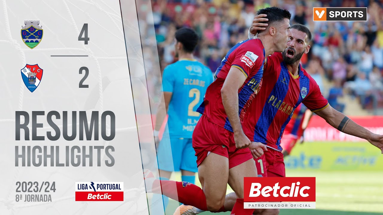 Resumo: Desp. Chaves 4-2 Gil Vicente (Liga 23/24 #8)