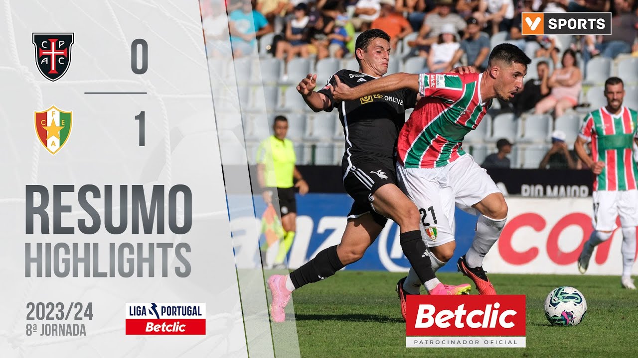 Resumo: Casa Pia 0-1 Estrela Amadora (Liga 23/24 #8)