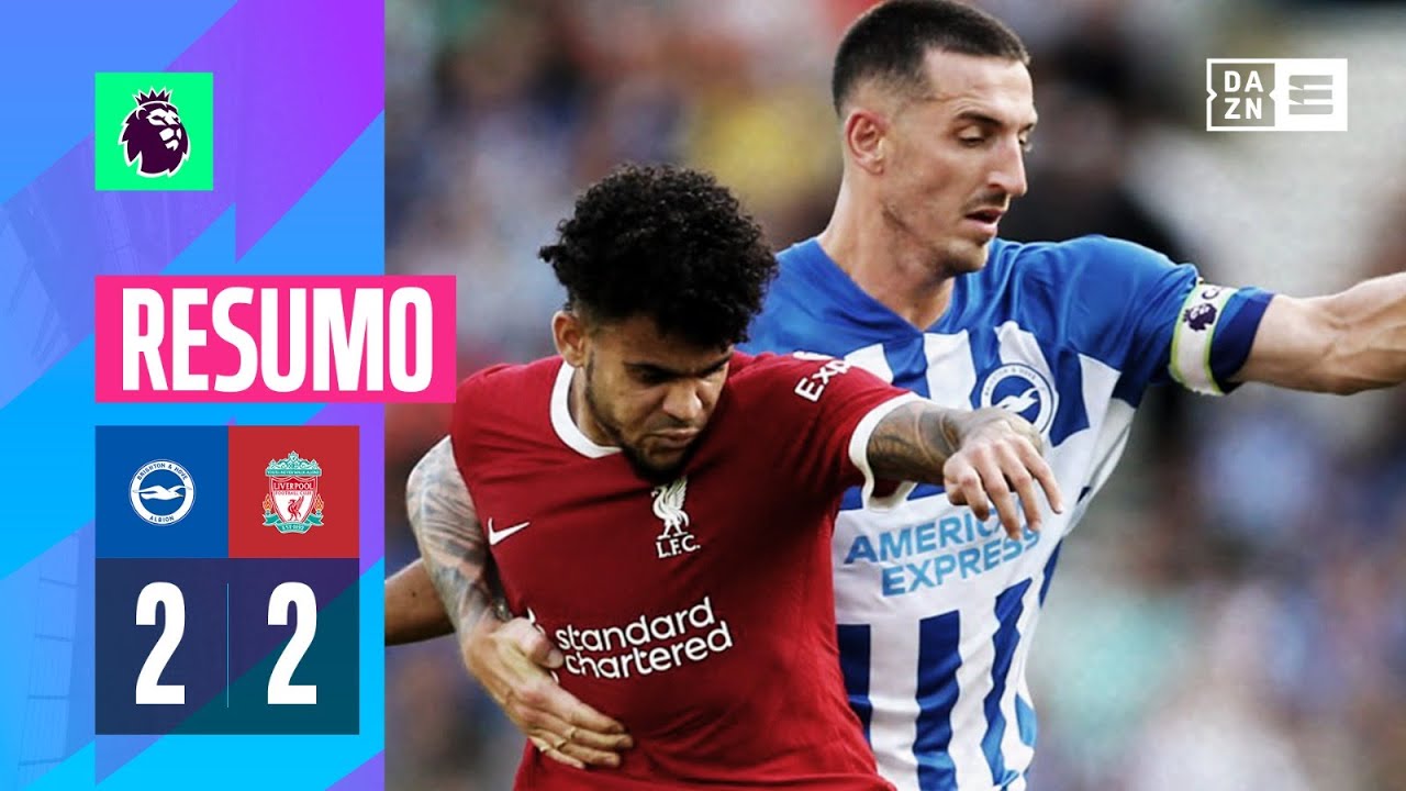 Resumo | Brighton 2-2 Liverpool | Premier League 23/24