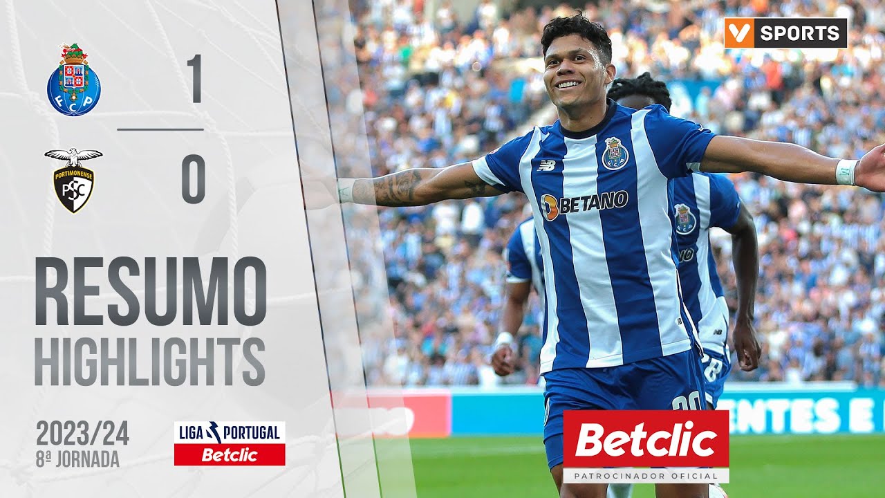 Resumo: FC Porto 1-0 Portimonense (Liga 23/24 #8)
