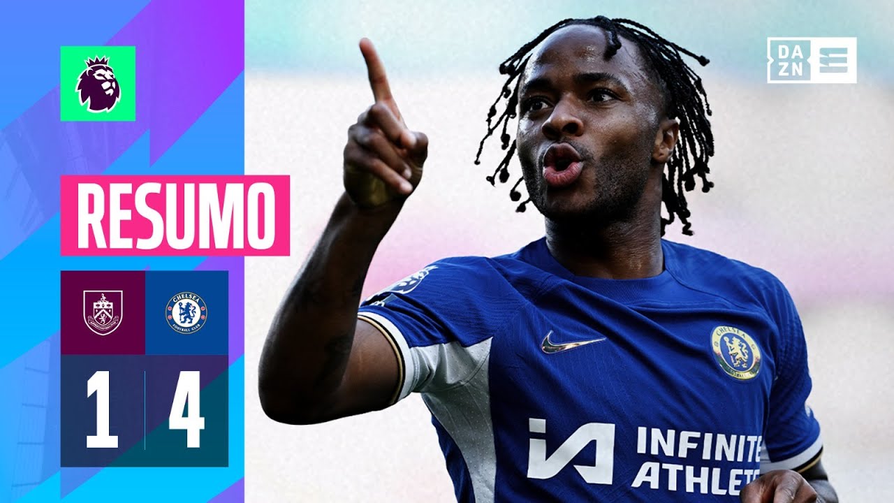 Resumo | Burnley 1-4 Chelsea | Premier League 23/24