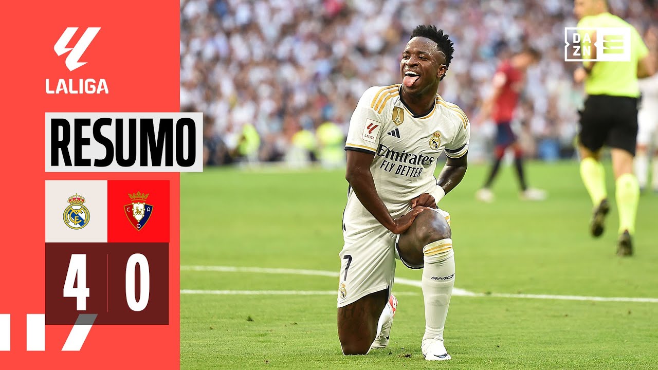 Resumo | Real Madrid 4-0 Osasuna | LaLiga 23/24