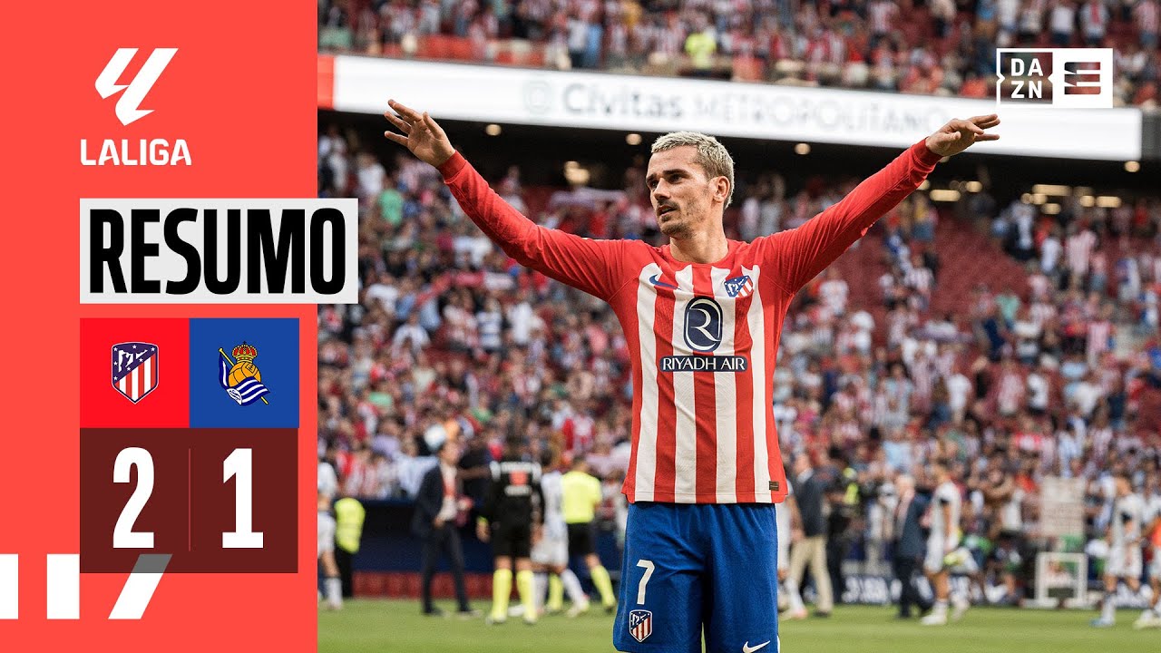 Resumo | Atl. Madrid 2-1 Real Sociedad | LaLiga 23/24