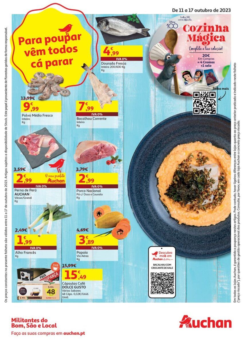 Folheto Auchan (11 a 17 outubro)