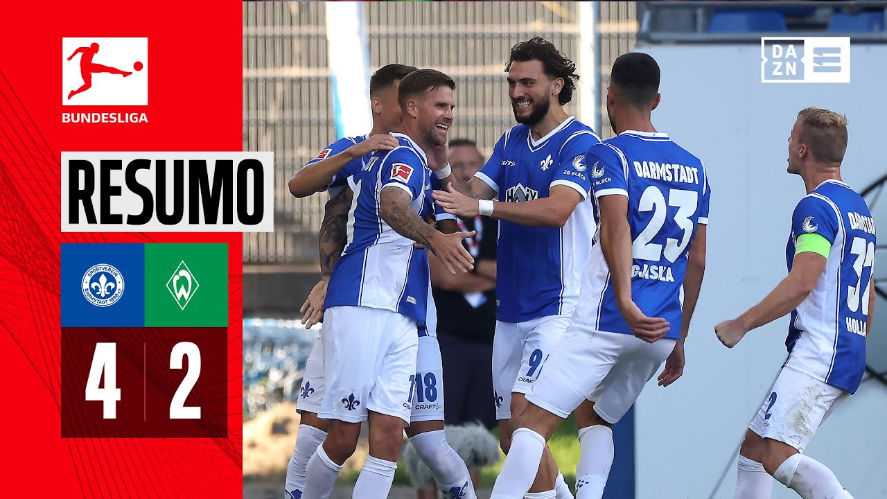 Resumo | Darmstadt 4-2 Bremen | Bundesliga 23/24