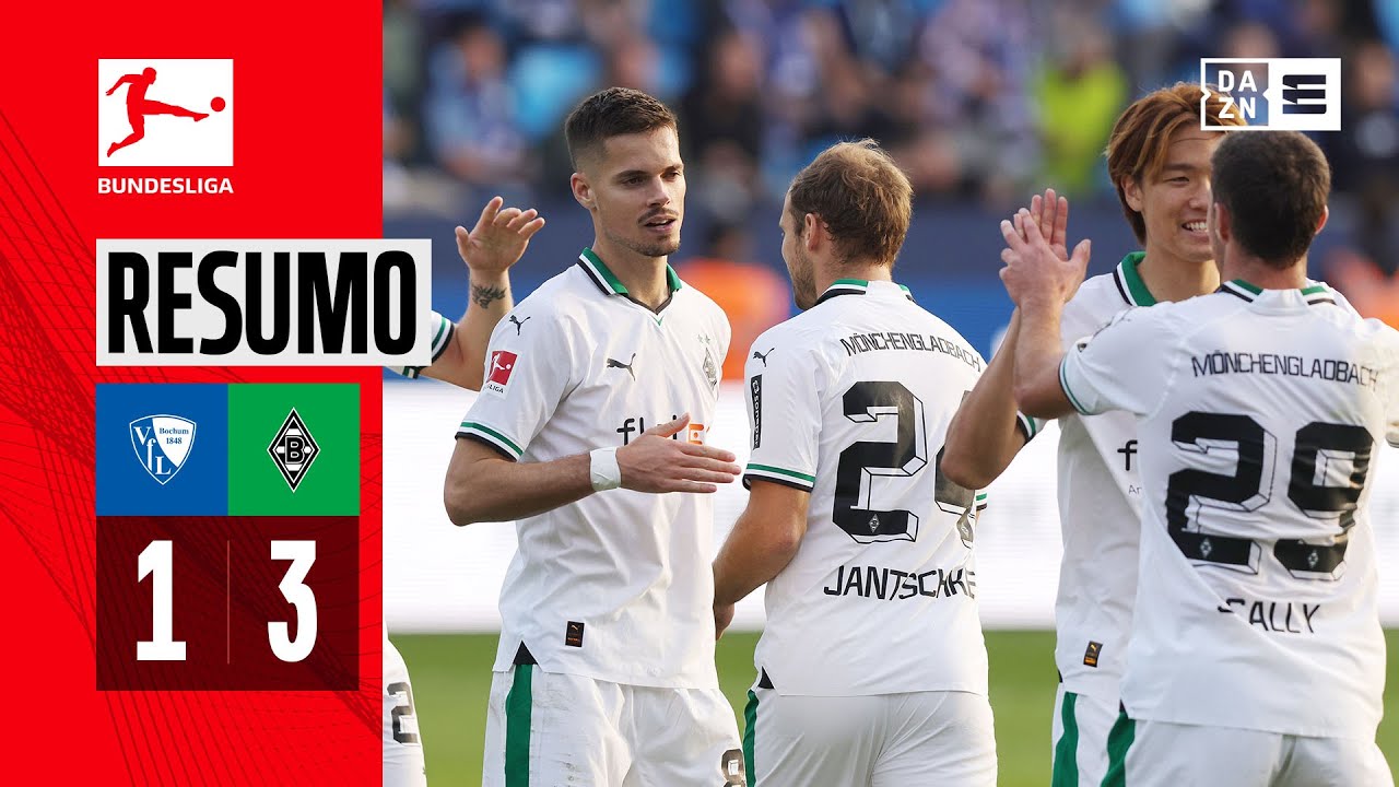 Resumo | Bochum 1-3 M’Gladbach | Bundesliga 23/24