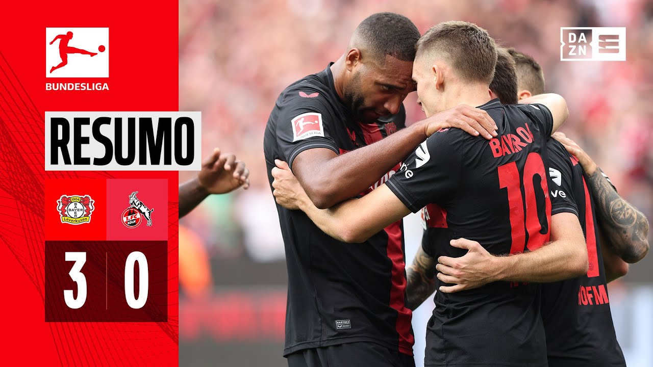 Resumo | Leverkusen 3-0 Koln | Bundesliga 23/24