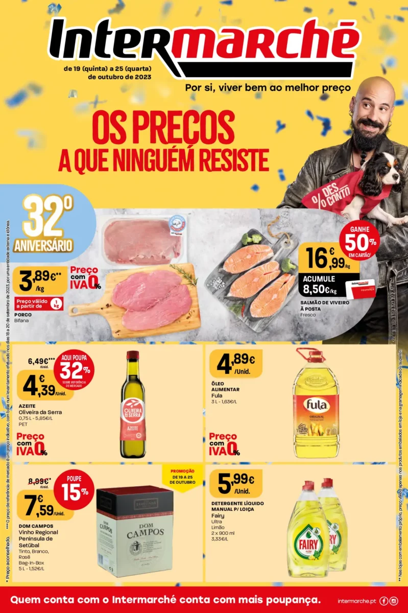 Antevis&atilde;o Folheto Intermarch&eacute; (19 a 25 outubro)