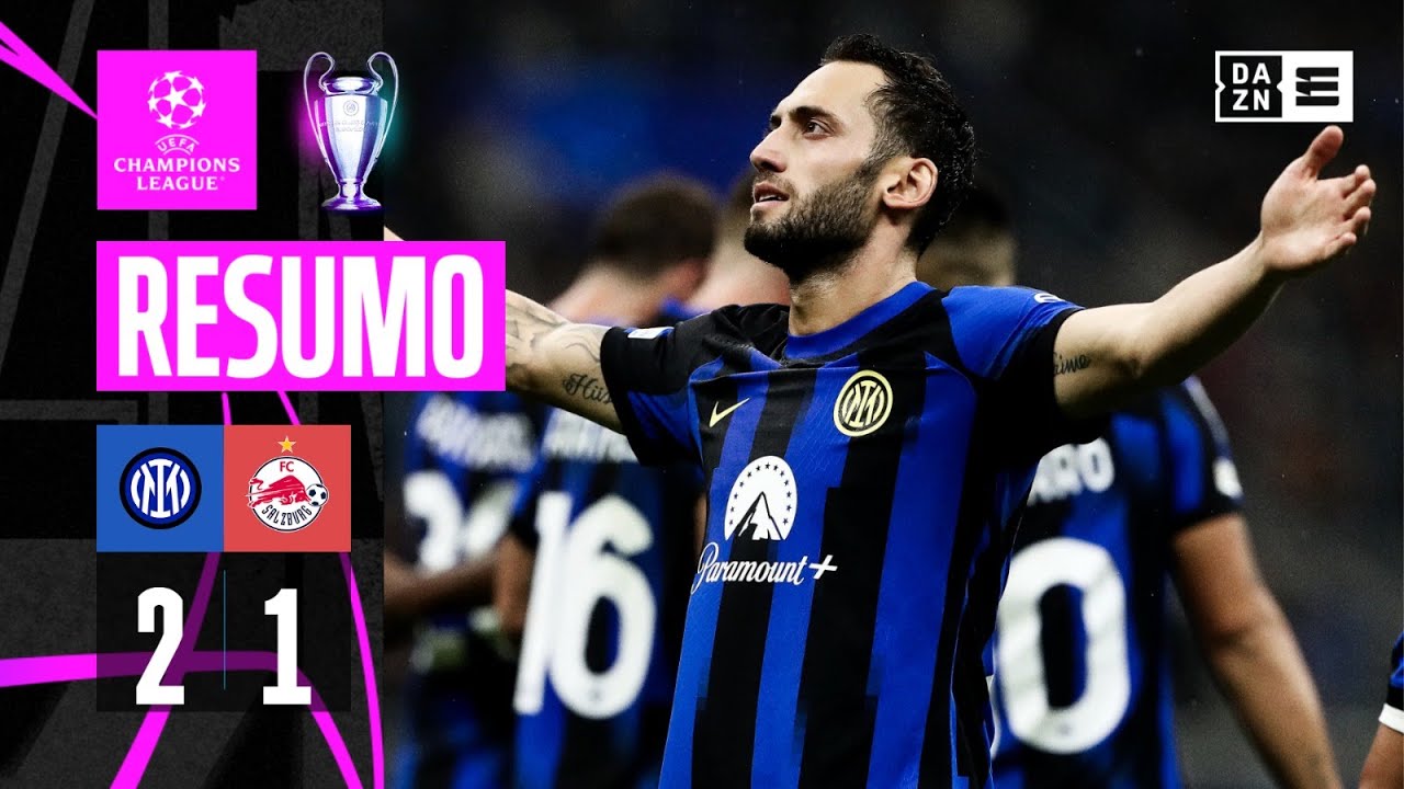 Resumo | Inter 2-1 Salzburg | Champions League 23/24