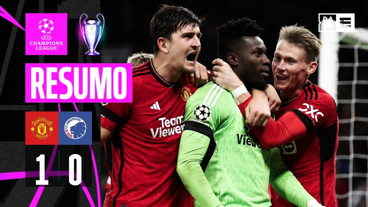 Resumo | Man. United 1-0 Copenhaga | Champions League 23/24