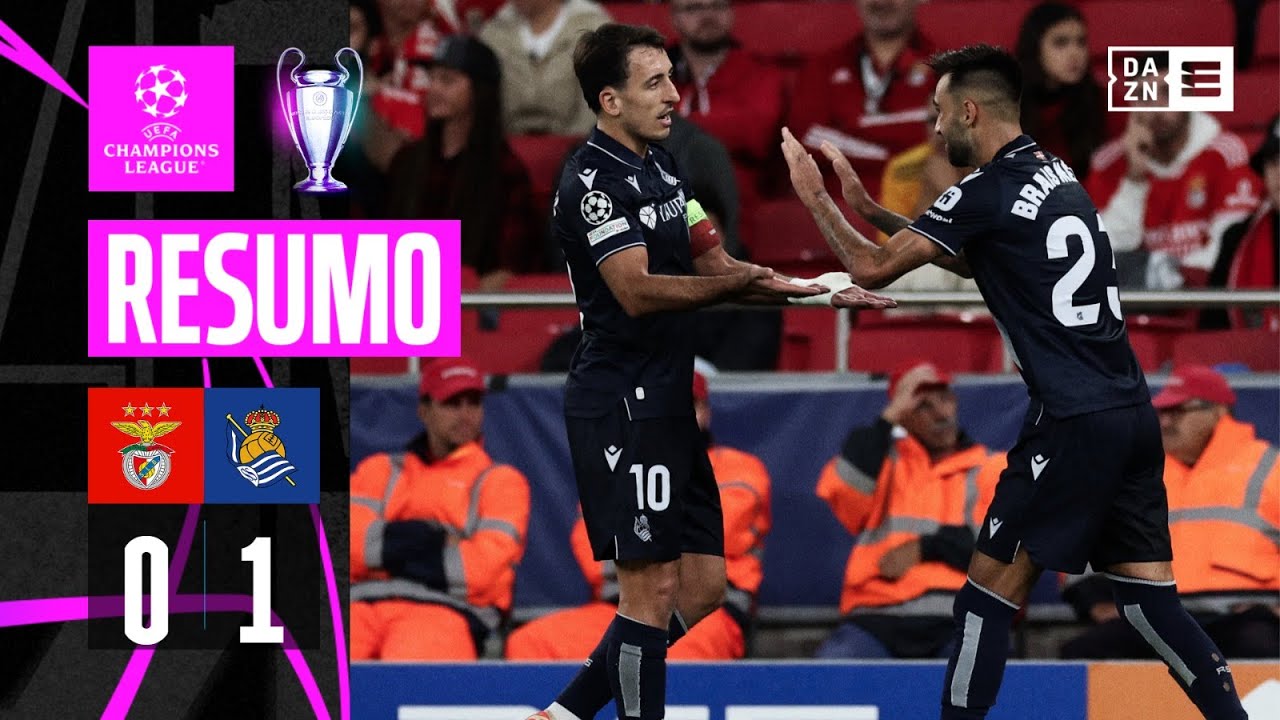 Resumo | SL Benfica 0-1 Real Sociedad | Champions League 23/24