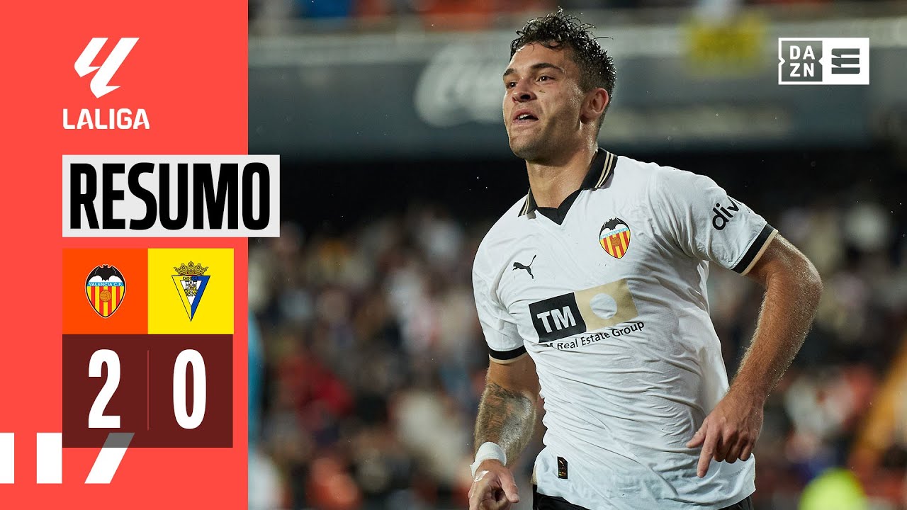 Resumo | Valencia 2-0 C&aacute;diz | LaLiga 23/24