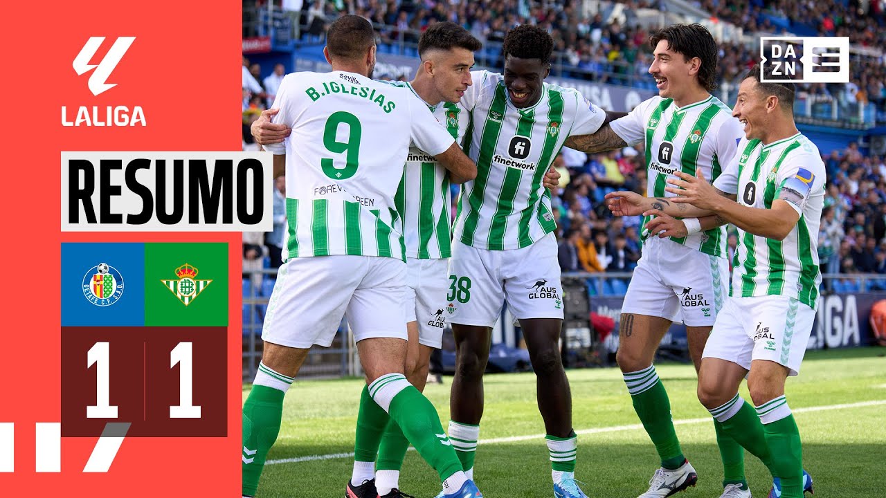 Resumo | Getafe 1-1 Betis | LaLiga 23/24