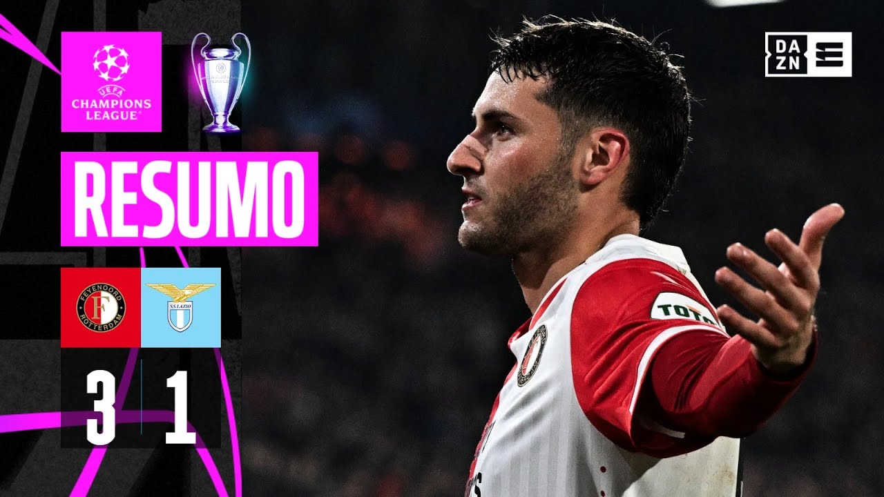 Resumo | Feyenoord 3-1 Lazio | Champions League 23/24