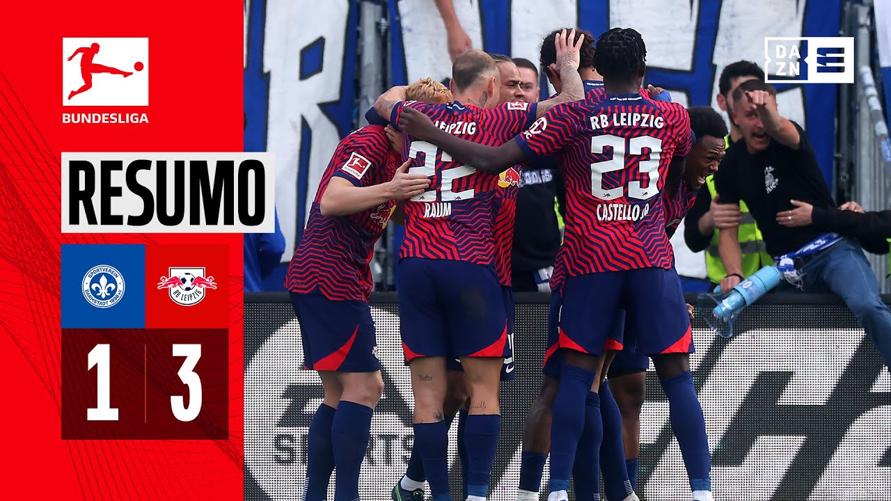 Resumo | Darmstadt 1-3 Leipzig | Bundesliga 23/24