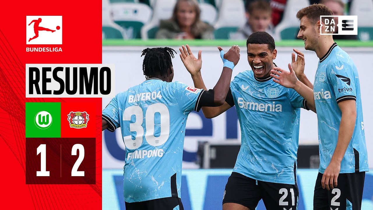 Resumo | Wolfsburg 1-2 Leverkusen | Bundesliga 23/24
