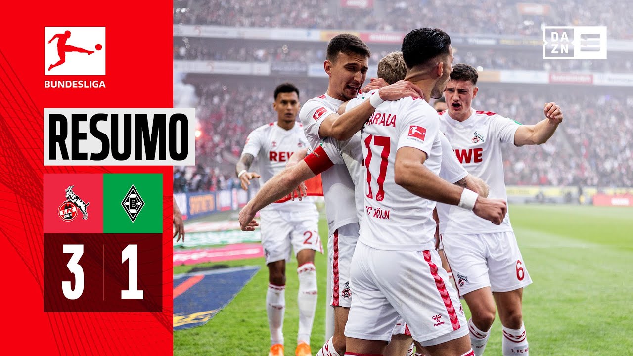 Resumo | Koln 3-1 M’Gladbach | Bundesliga 23/24