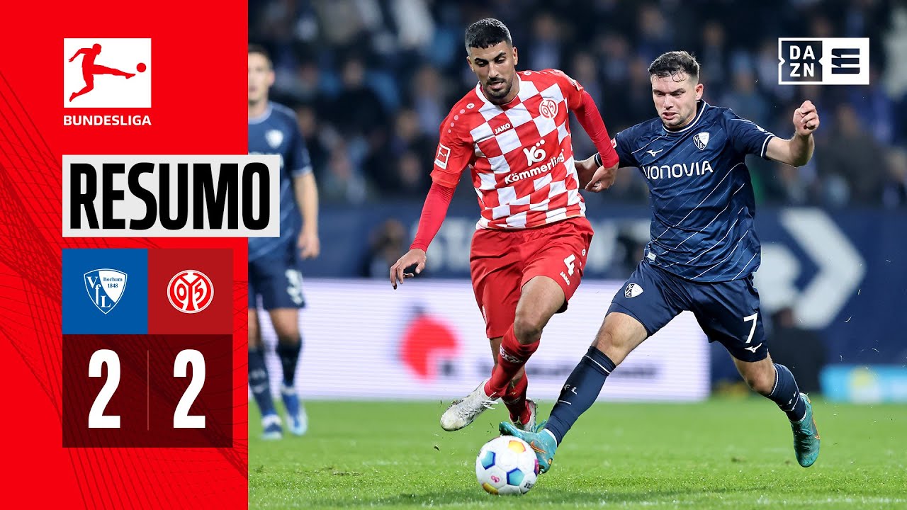 Resumo | Bochum 2-2 Mainz | Bundesliga 23/24