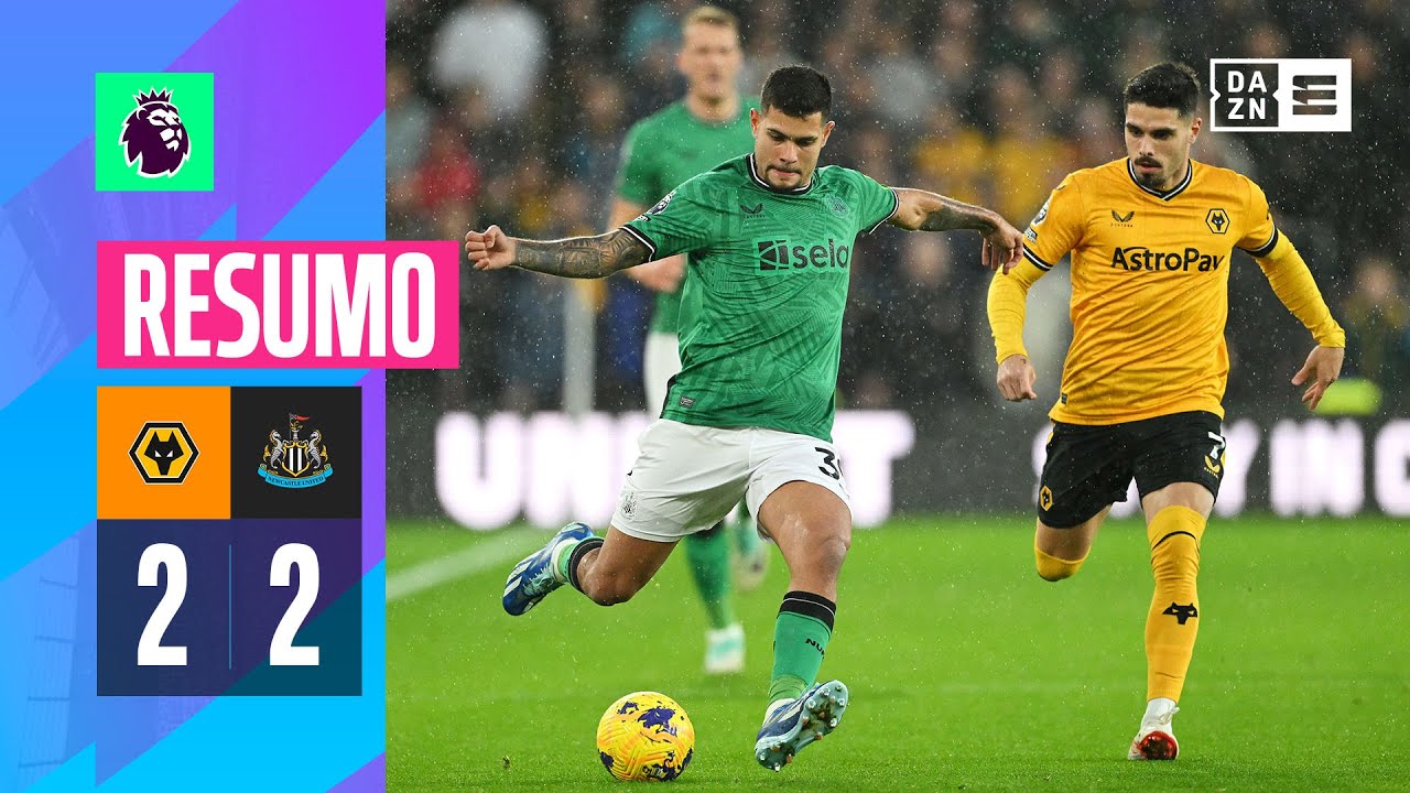 Resumo | Wolves 2-2 Newcastle | Premier League 23/24