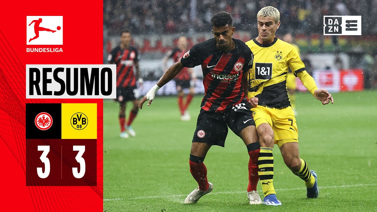 Resumo | Frankfurt 3-3 Dortmund | Bundesliga 23/24