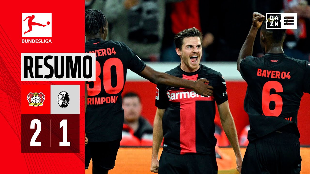 Resumo | Leverkusen 2-1 Freiburg | Bundesliga 23/24