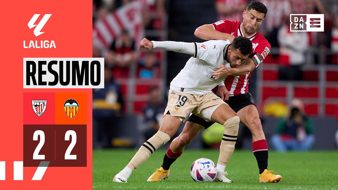 Resumo | Athletic Bilbao 2-2 Valencia | LaLiga 23/24